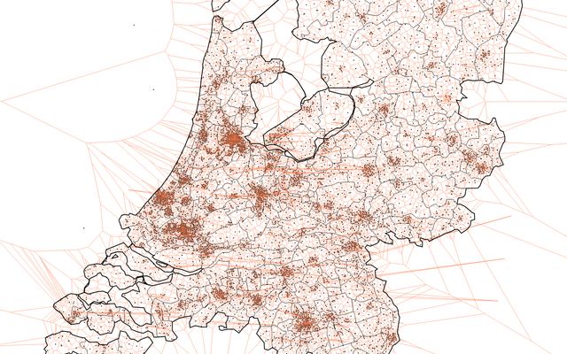 Thumbnail of the Voronoi Map of Cell Antennas in the Netherlands notebook