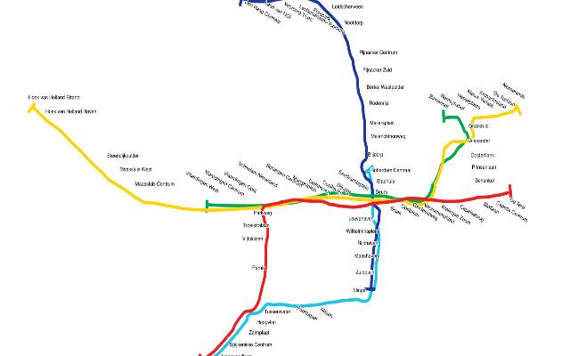 Thumbnail of the Rotterdam Morphing Transit Map notebook