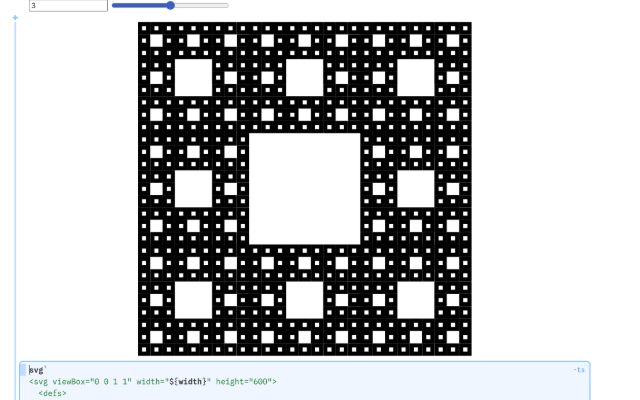 Thumbnail of the Self-Similar Patterns in SVG using <symbol> notebook